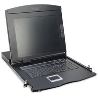 Abbildung von 19&quot; KVM Konsole 17&quot;TFT 8p Cat5, Switch