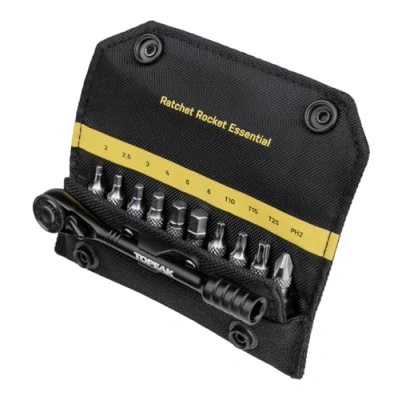 Abbildung von Topeak Unisex Erwachsene Ratchet Rocket Ratschenset Werkzeug, Schwarz, Einheitsgröße