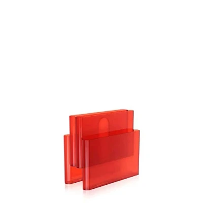 Abbildung von Kartell Magazine Rack, Orangerot