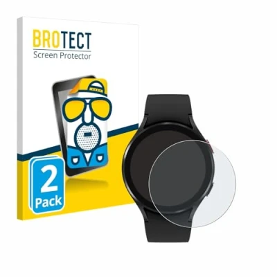 Abbildung von BROTECT Entspiegelungs Schutzfolie für Samsung Galaxy Watch 4 (44mm) (2 Stück) Matte Displayschutz Folie, Anti Reflex, Fingerprint