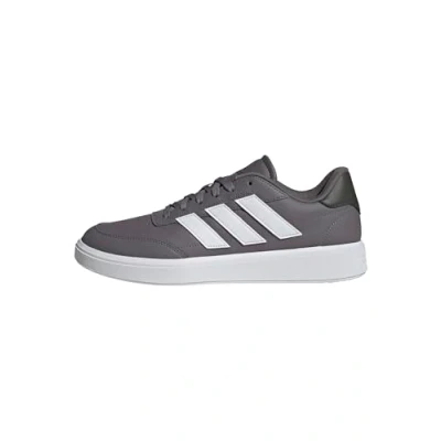 Abbildung von adidas Herren Courtblock Shoes Schuhe, Trace Grey/FTWR White/Shadow Olive, 45 1/3 EU