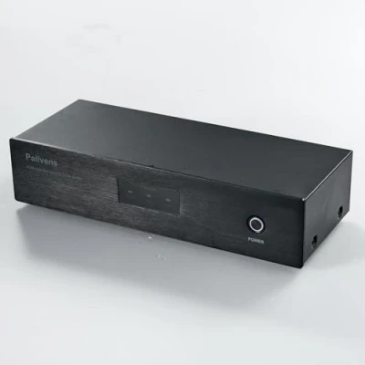 Abbildung von Pailvens HiFi Netzfilter Steckdose mit großer LCD Anzeige, Steckdosenleiste 6 Fach Überspannungsschutz, Mehrfachsteckdose für Lautsprecher, CD DVD Player, S20B
