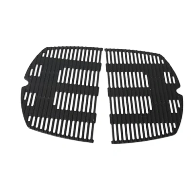Abbildung von COGRICHBF Q300 Gusseisen Grillrost für Weber Q300, Q320, Q3000, Q3200, 57060001, 586002, 404341, 45 x32cm Gussrost Ersatzteile 7646, 7584, 2 Stück