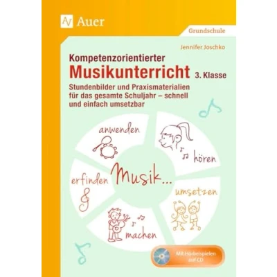 Abbildung von Kompetenzorientierter Musikunterricht 3. Klasse: Stundenbilder und Praxismaterialien für das gesamte Schuljahr schnell einfach umsetzbar (Kompetenzorientierter Unterricht Grundschule)