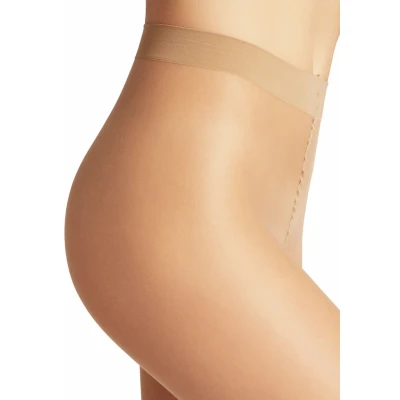 Abbildung von FALKE Damen Pure Matt 20 DEN W TI transparent einfarbig 1 Stück Strumpfhose, Hautfarben (Brasil 4679) neu umweltfreundlich, S M