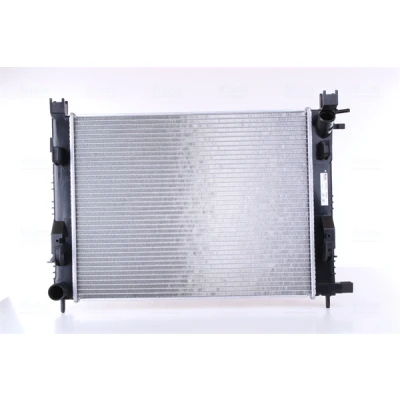 Abbildung von NISSENS 637627 Kühler, Motorkühlung Aluminium 510 398 16 Kühlrippen gelötet DACIA: Duster SUV, SANDERO 2, LOGAN MCV RENAULT: Clio 4 Schrägheck