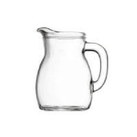 Abbildung von Bormioli Rocco 146150 Bistrot Krug, mit Füllstrich bei 0.5l, Glas, transparent, 1 Stück