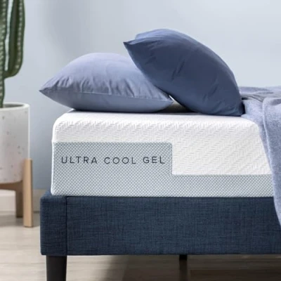 Abbildung von Zinus Matratze 100x200 cm Härtegrad H2 H3 Höhe 20cm Öko Tex zertifiziert Ultra Cool Gel aus Memory Schaum