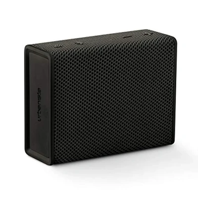 Abbildung von Urbanista Sydney Kabelloser Taschenlautsprecher Bluetooth 5.0, 5 Stunden Spielzeit, spritzwassergeschützt, tragbar Schwarz