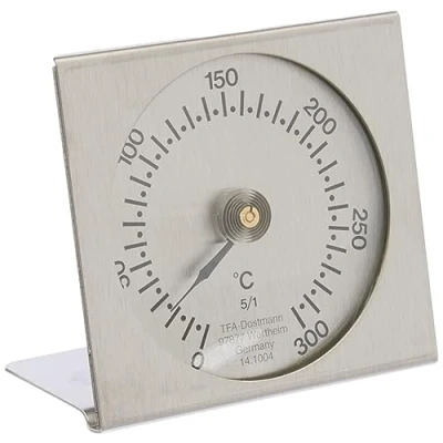 Abbildung von TFA Dostmann Backofenthermometer 14.1004 Analoges Thermometer aus Metall