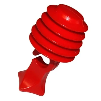 Abbildung von cyclingcolors Kinder FAHRRADHUPE FAHRRADKLINGEL BALLHUPE LENKERHUPE Hupe ROT FAHRRADGLOCKE