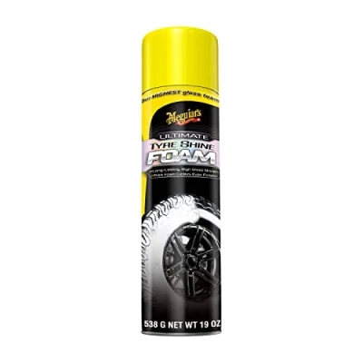 Abbildung von Meguiar&#039;s G210419EU Ultimate Tyre Shine Foam Reifenglanz, 538ml, Schwarz