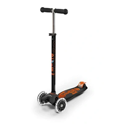 Abbildung von Micro Scooter Maxi Deluxe LED schwarz