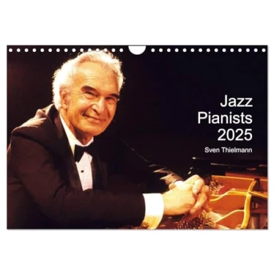 Abbildung von Jazz Pianists 2025 (Wandkalender DIN A4 quer), CALVENDO Monatskalender
