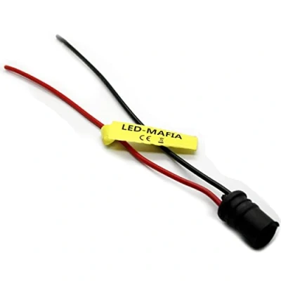 Abbildung von LED Mafia 1X T10 W5W W1,2W Standlicht Fassung Stecksockel Sockel Lampenfassung Soffitten (T10)