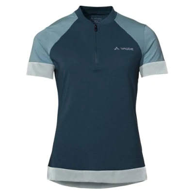 Abbildung von Vaude WO Altissimo QZIP Cyclingtrikot, Damen, Größe: 42, Dark sea uni