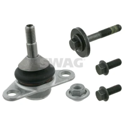 Abbildung von SWAG 55 92 3343 Traggelenk unten, Vorderachse links, rechts mit Anbaumaterial 12,7 für Querlenker VOLVO: V70 2, S60 I