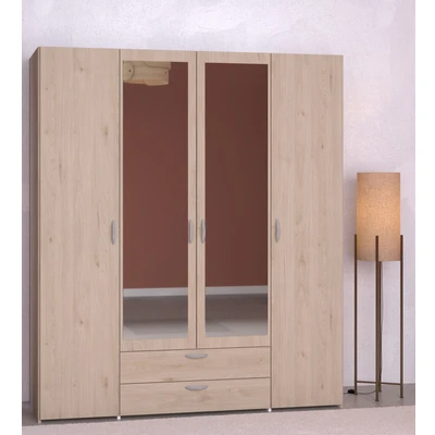 Abbildung von Parisot Drehtürenschrank &quot;Daily&quot;, (1 St.), zwei Türen mit Spiegel