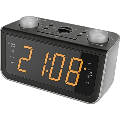 Abbildung von Soundmaster FUR5005 Radiowecker Funkwecker Dual Alarm Display dimmbar Gangreserve Uhrenradio