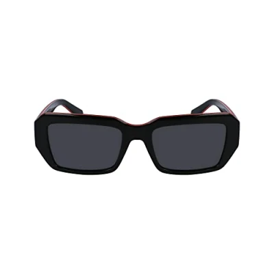 Abbildung von Calvin Klein Jeans Unisex Sonnenbrille, Größe: 53, Black