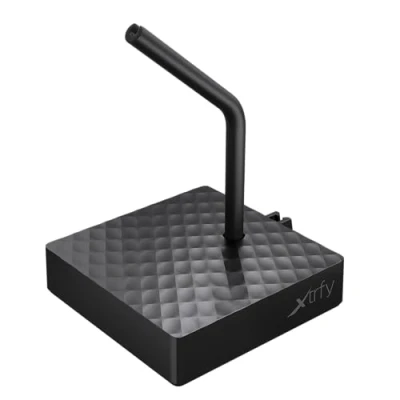 Abbildung von Xtrfy B4, Mouse Bungee für mehr Spielkomfort, Flexibler Kabelhalter Gaming Maus, Stabiler Standfuß, Rutschfeste Unterseite, Praktisch &amp; Kompakt, Schwarz