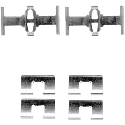 Abbildung von HELLA 8DZ 355 202 571 Zubehörsatz, Scheibenbremsbelag HONDA: CIVIC 7 Hatchback, ACCORD 5 Coupe, Coupe