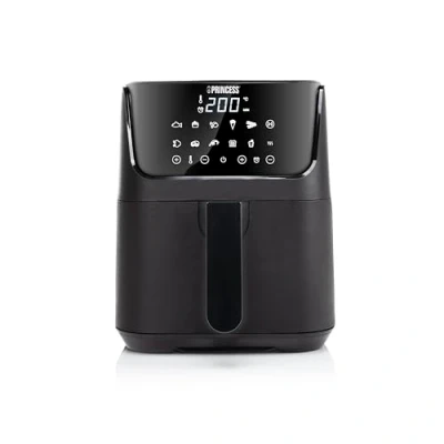 Abbildung von Princess 182031, Heißluftfritteuse, 3,5 l, 200 C, 5 Person(en), Einzelbild, Schwarz