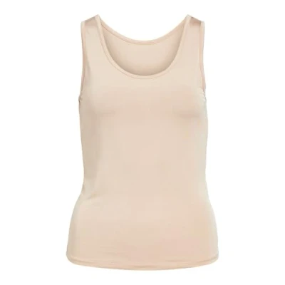 Abbildung von Object TANK Uausschnitt Top, Damen, Größe: M/L, Humus