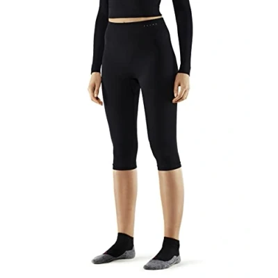 Abbildung von Falke Maximum WARM 3/4 Tights Functional Underwear FOR COLD TO VERY Conditions Leggings Strümpfe black, Damen, Größe: Medium, Black
