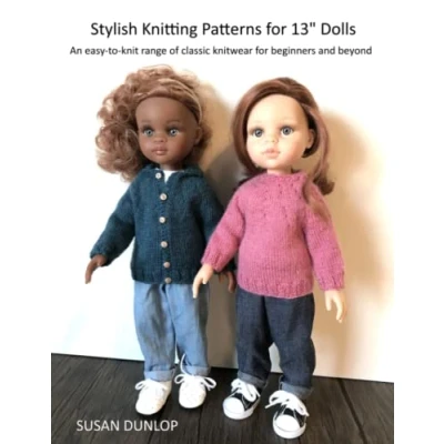 Abbildung von Stylish Knitting Patterns for 13&quot; Dolls: An easy to knit range of classic knitwear beginners and beyond