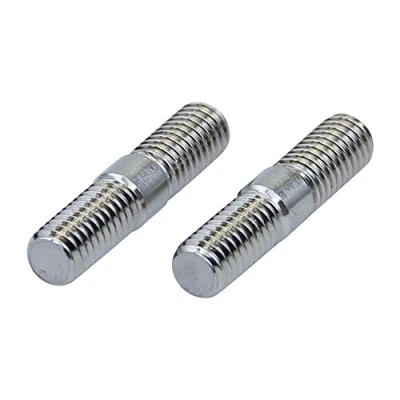 Abbildung von Stehbolzen M8 x 35 Auspuff Auspuffstehbolzen 2 Stück kompatibel mit Honda MT MB MTX MBX 50 80