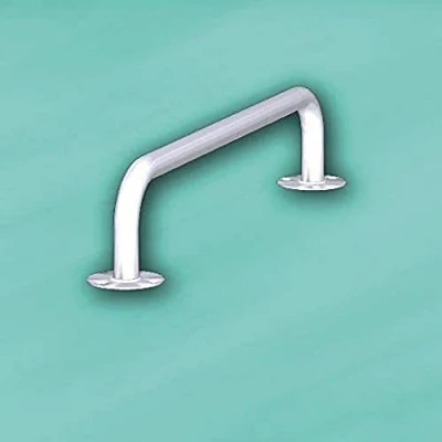 Abbildung von Antar U 1000 Pulverbeschichtet Gerade Griff, 100 cm Größe, weiß, 1400 g