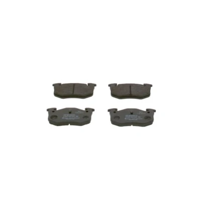 Abbildung von BOSCH 0 986 424 992 Bremsbelagsatz Low Metallic mit Montageanleitung RENAULT: MEGANE 1 Classic