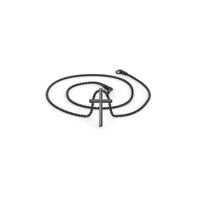 Abbildung von SERASAR Lederband Herrenhalskette aus Edelstahl Herren Halskette [Trust] (Classic, elegant, casual, 1 tlg)