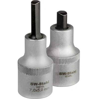 Abbildung von SW Stahl Z610 Steckschlüsseleinsatz 1/2 Chrom Vanadium