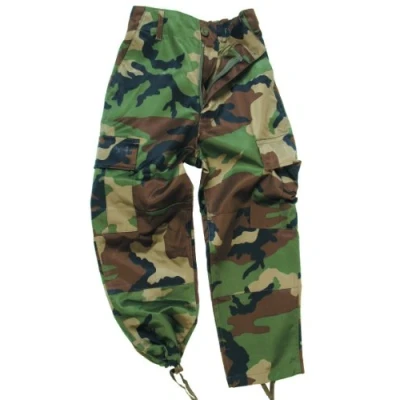 Abbildung von Mil Tec Unisex Kinder Us BDU Hose, Woodland, 152 EU