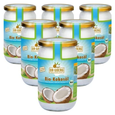 Abbildung von Dr. Goerg Premium Bio Kokosöl, 6er Pack (6 x 1 l)