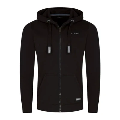 Abbildung von DENIMFY Kapuzensweatjacke Herren Sweatjacke DFLeo Regular Fit mit Kängurutasche