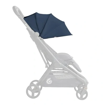 Abbildung von Ergobaby Metro3 Sunshade, Sonnenverdeck für den Metro 3 Baby Kinderwagen Buggy, Sonnenschirm zum Schutz vor UV Strahlen, Blush Pink