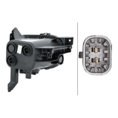 Abbildung von HELLA 1NA 354 680 011 Nebelscheinwerfer links 12 mit Glühlampe OPEL: Corsa D Schrägheck