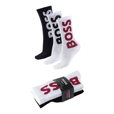 Abbildung von BOSS Tennissocken &quot;3P QS Rib Logo CC&quot;, (Packung, 3 Paar, 3er), Special Limited Edition zum 75. Geburtstag OTTO