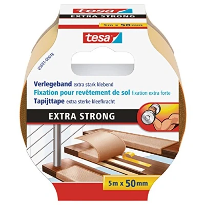 Abbildung von 3er Vorteilspack tesa Verlegeband, extra stark klebend 5 m x 50 mm 05681 00018 00 (3)
