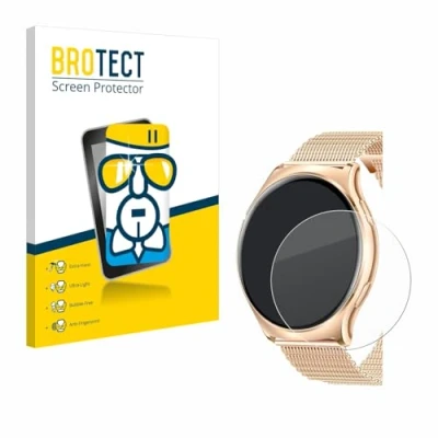 Abbildung von BROTECT Schutzglas für Iaret Smartwatch 1.43&quot; Schutzfolie Panzer Folie Glas [Extrem Kratzfest 9H, Anti Fingerprint, Ultra Transparent]