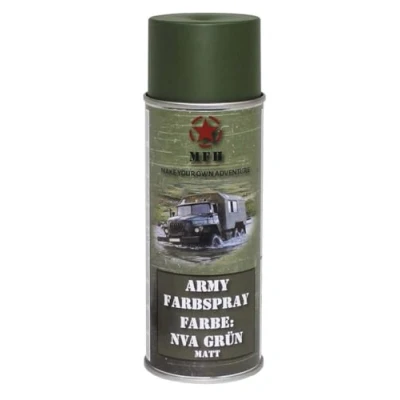 Abbildung von MFH Farbspray Lackspray Army, matt, 400 ml (NVA Grün)