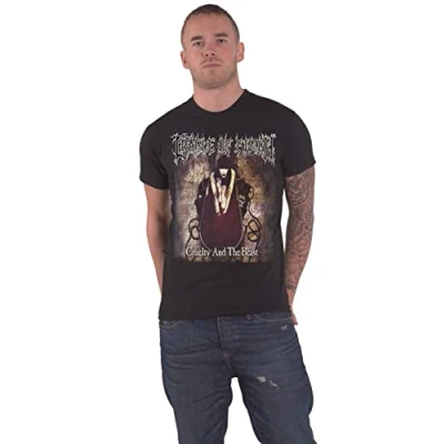 Abbildung von Cradle of Filth Cruelty &amp; The Beast Herren T Shirt Schwarz M 100% Baumwolle Regular