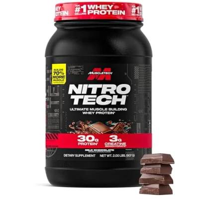 Abbildung von MuscleTech Nitro Tech Milk Chocolate 2lbs EU (RB)