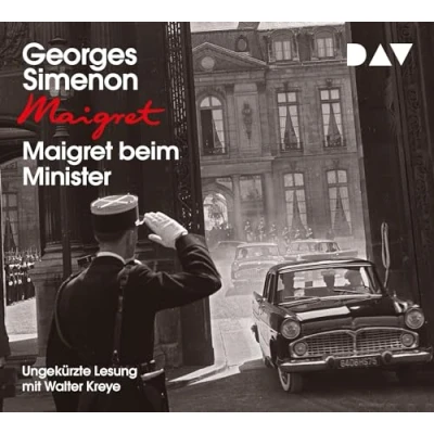 Abbildung von Maigret beim Minister: 46. Fall. Ungekürzte Lesung mit Walter Kreye (5 CDs) (Georges Simenon)