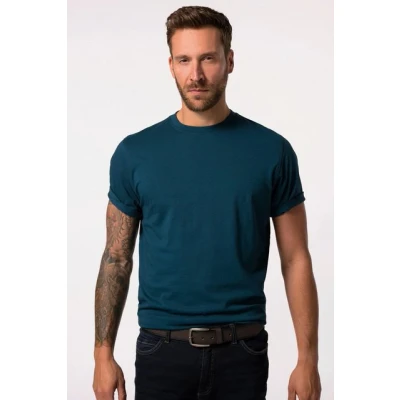 Abbildung von JP1880 Rundhalsausschnitt Tshirt basic, Herren, Größe: 4XL, Dark teal