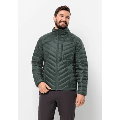 Abbildung von Jack Wolfskin Passamani Daunenjacke, Herren, Größe: Large, Black olive