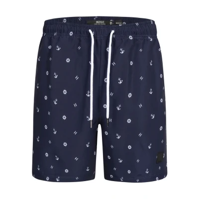 Abbildung von Indicode Jeans Badeshorts, Herren, Größe: Small, Navy